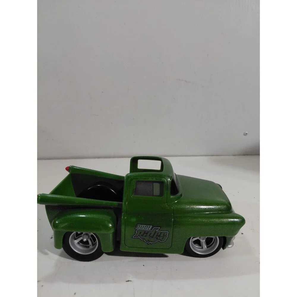 X Concepts Dude Rides Green Plastic Pickup Truck